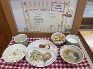 今日の給食（本園）